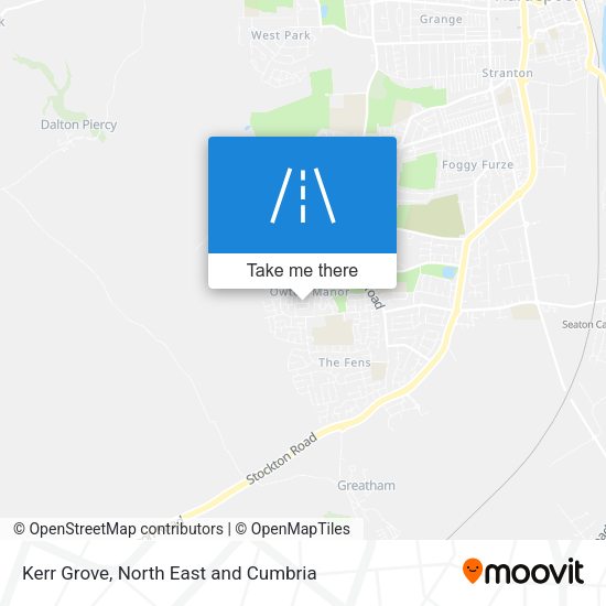 Kerr Grove map