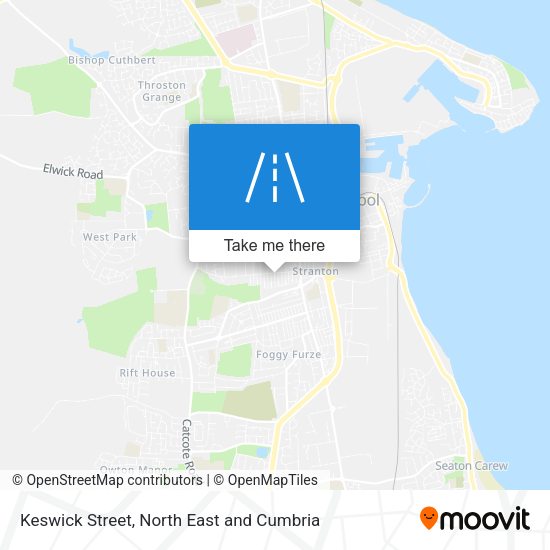 Keswick Street map
