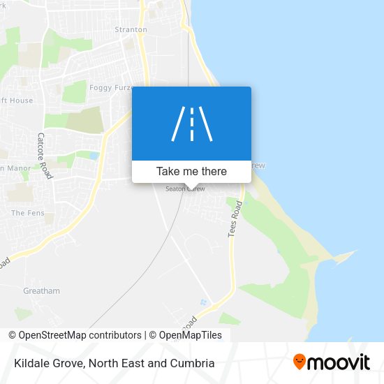 Kildale Grove map