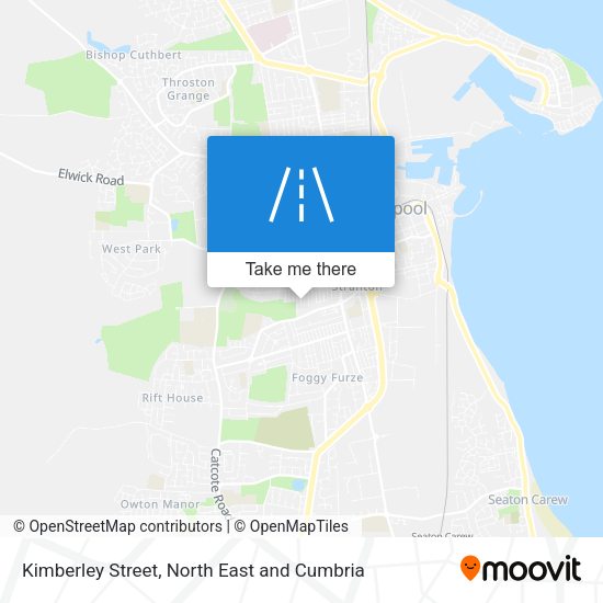 Kimberley Street map