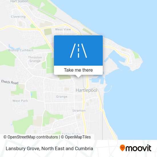 Lansbury Grove map