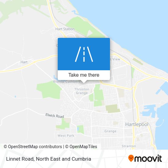 Linnet Road map