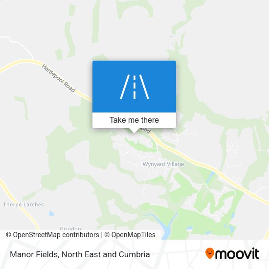 Manor Fields map