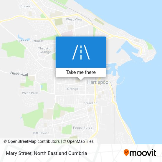 Mary Street map