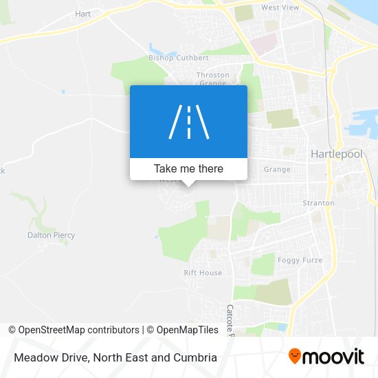 Meadow Drive map
