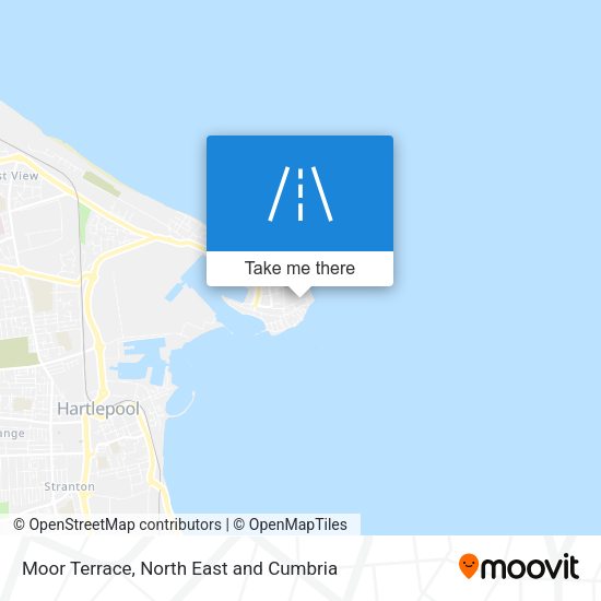 Moor Terrace map