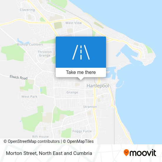 Morton Street map