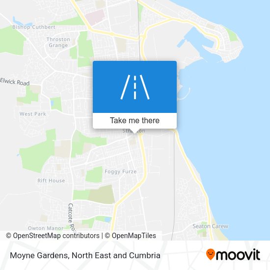 Moyne Gardens map