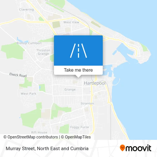Murray Street map