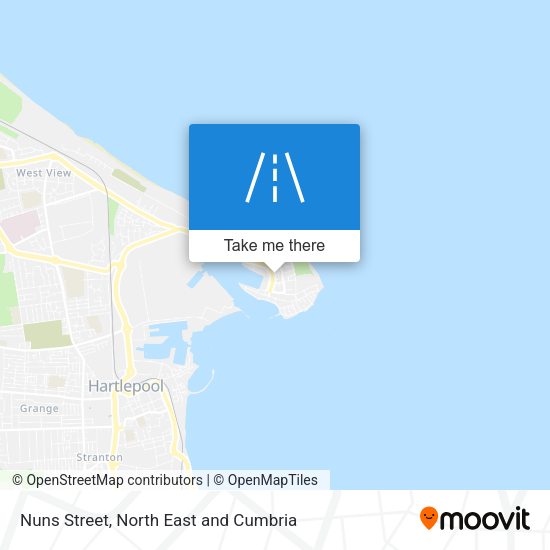 Nuns Street map