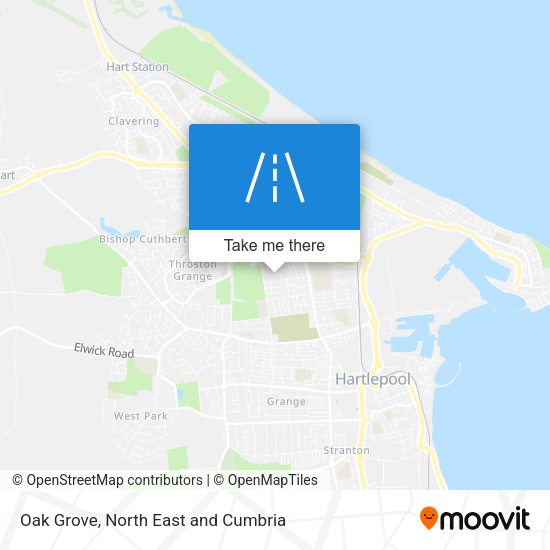 Oak Grove map