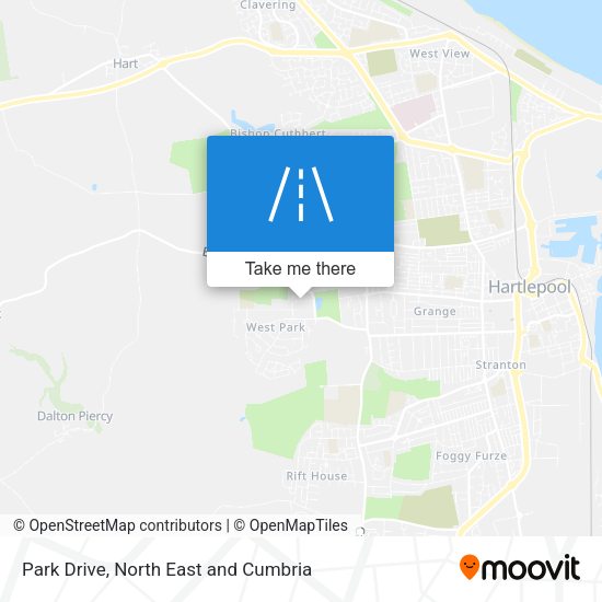 Park Drive map