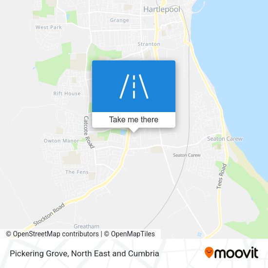 Pickering Grove map
