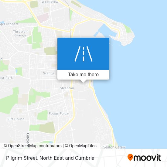 Pilgrim Street map