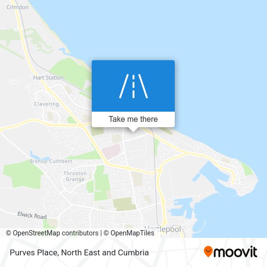 Purves Place map