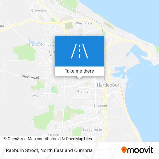Raeburn Street map