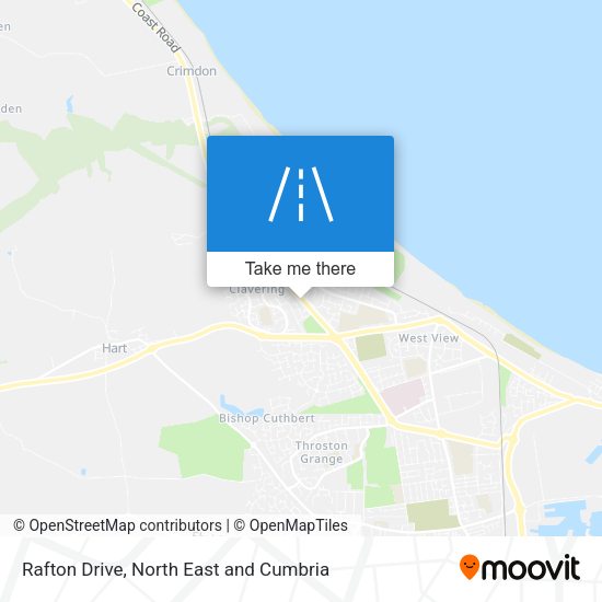Rafton Drive map