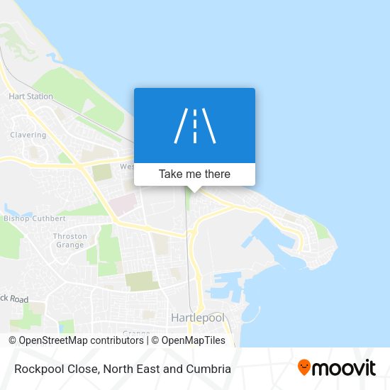 Rockpool Close map