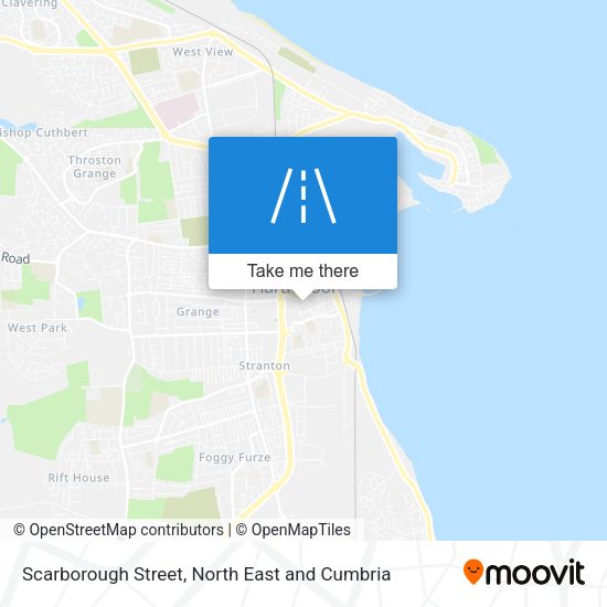 Scarborough Street map