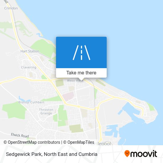 Sedgewick Park map