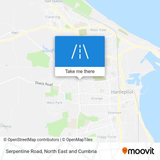 Serpentine Road map