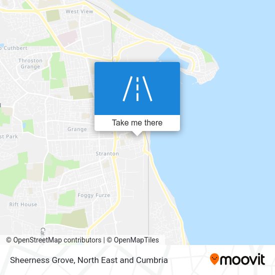Sheerness Grove map