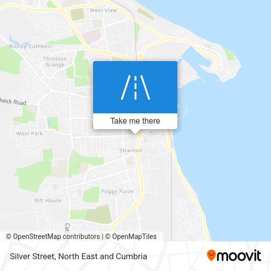 Silver Street map