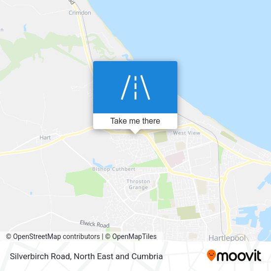Silverbirch Road map