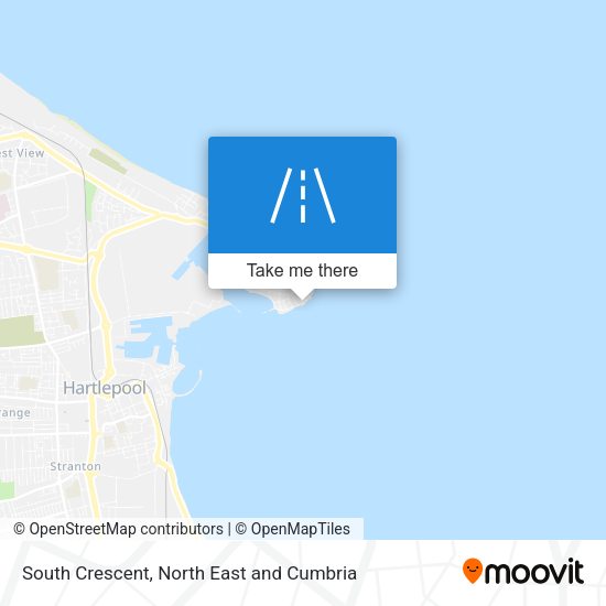 South Crescent map