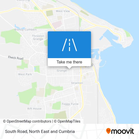 South Road map