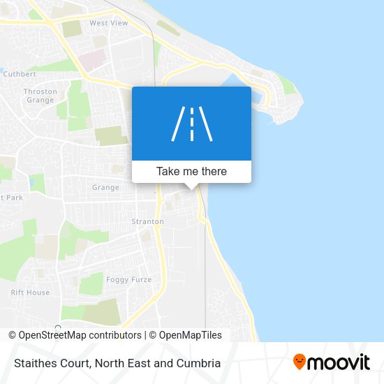 Staithes Court map