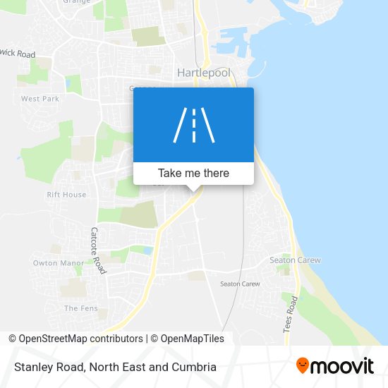 Stanley Road map