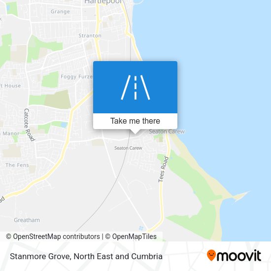 Stanmore Grove map