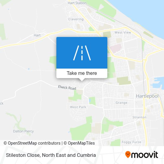 Stileston Close map