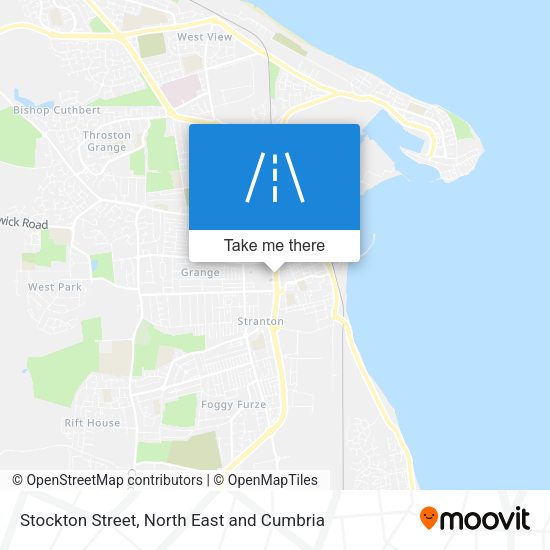 Stockton Street map