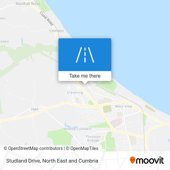Studland Drive map