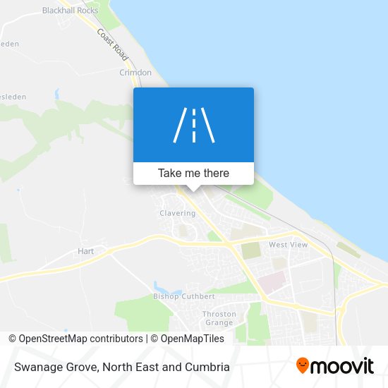 Swanage Grove map