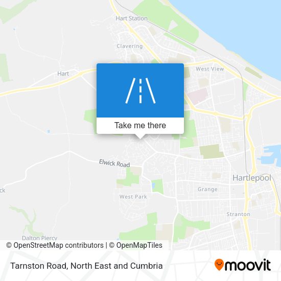 Tarnston Road map