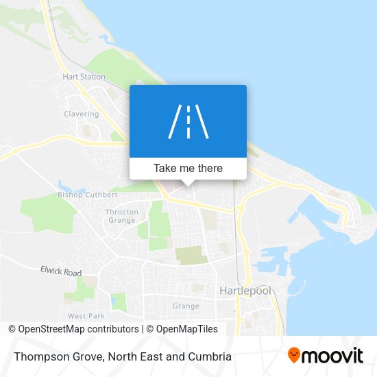Thompson Grove map