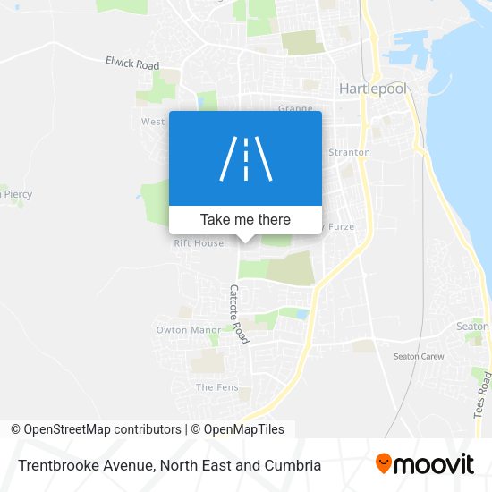 Trentbrooke Avenue map