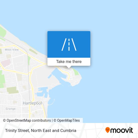 Trinity Street map