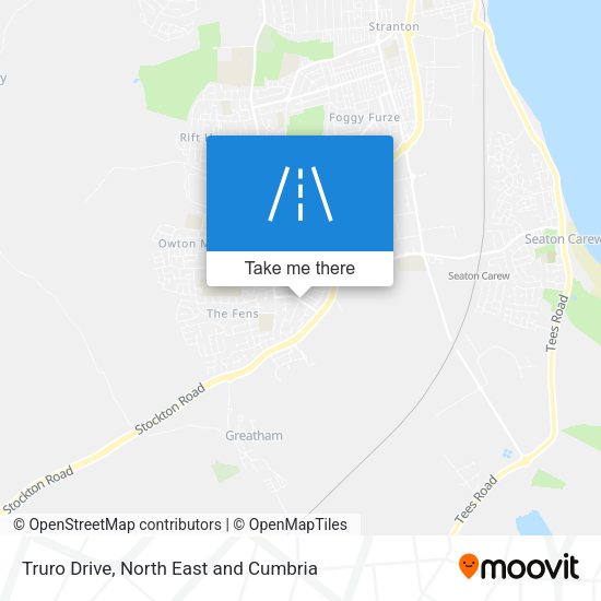 Truro Drive map