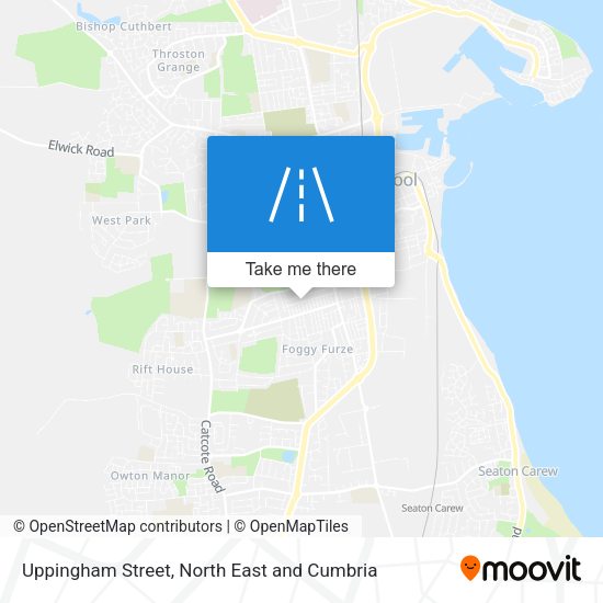 Uppingham Street map