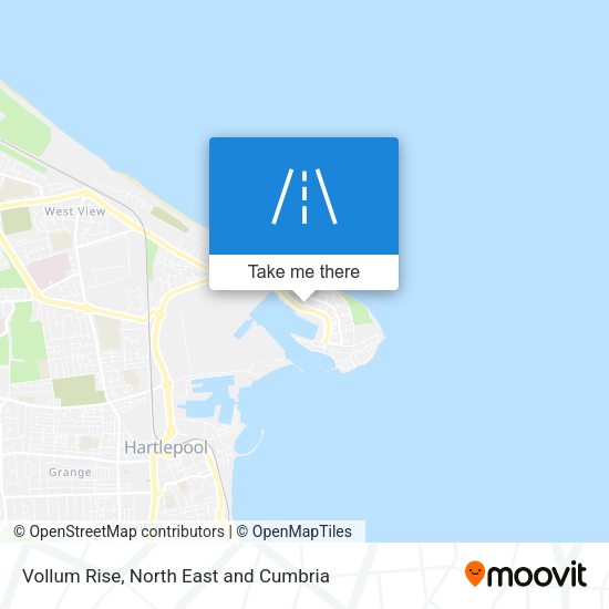 Vollum Rise map