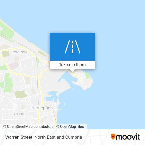 Warren Street map