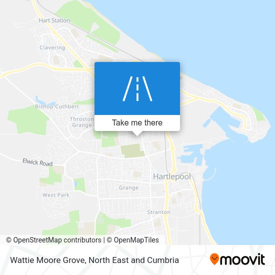 Wattie Moore Grove map