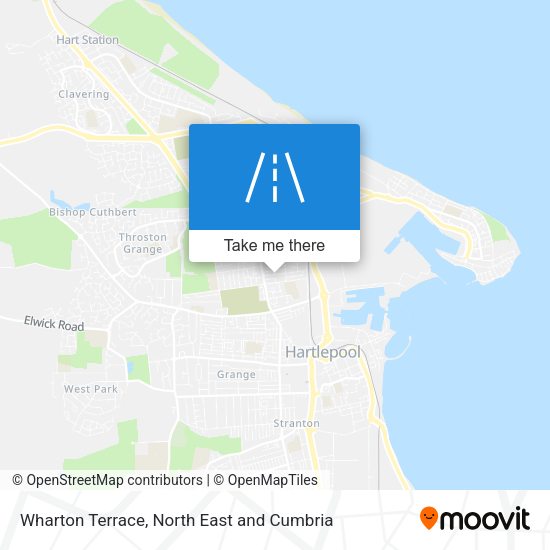 Wharton Terrace map