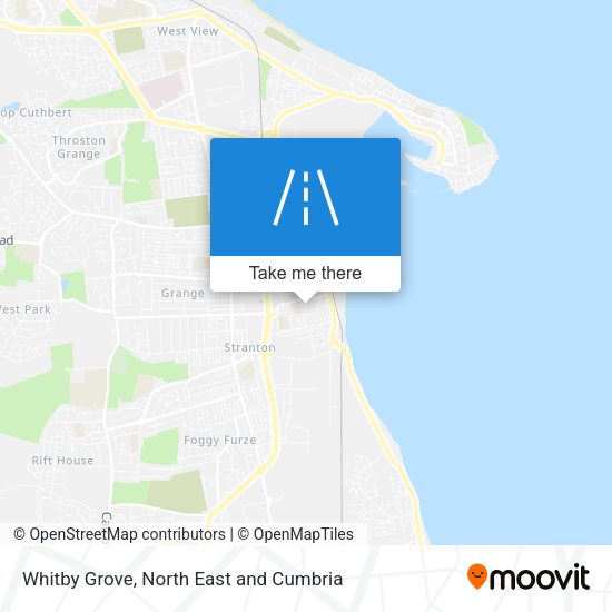 Whitby Grove map