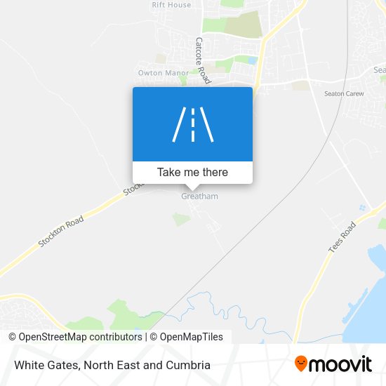 White Gates map