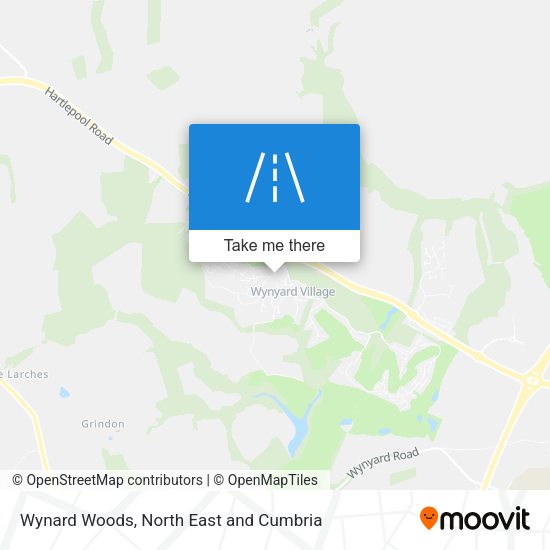 Wynard Woods map